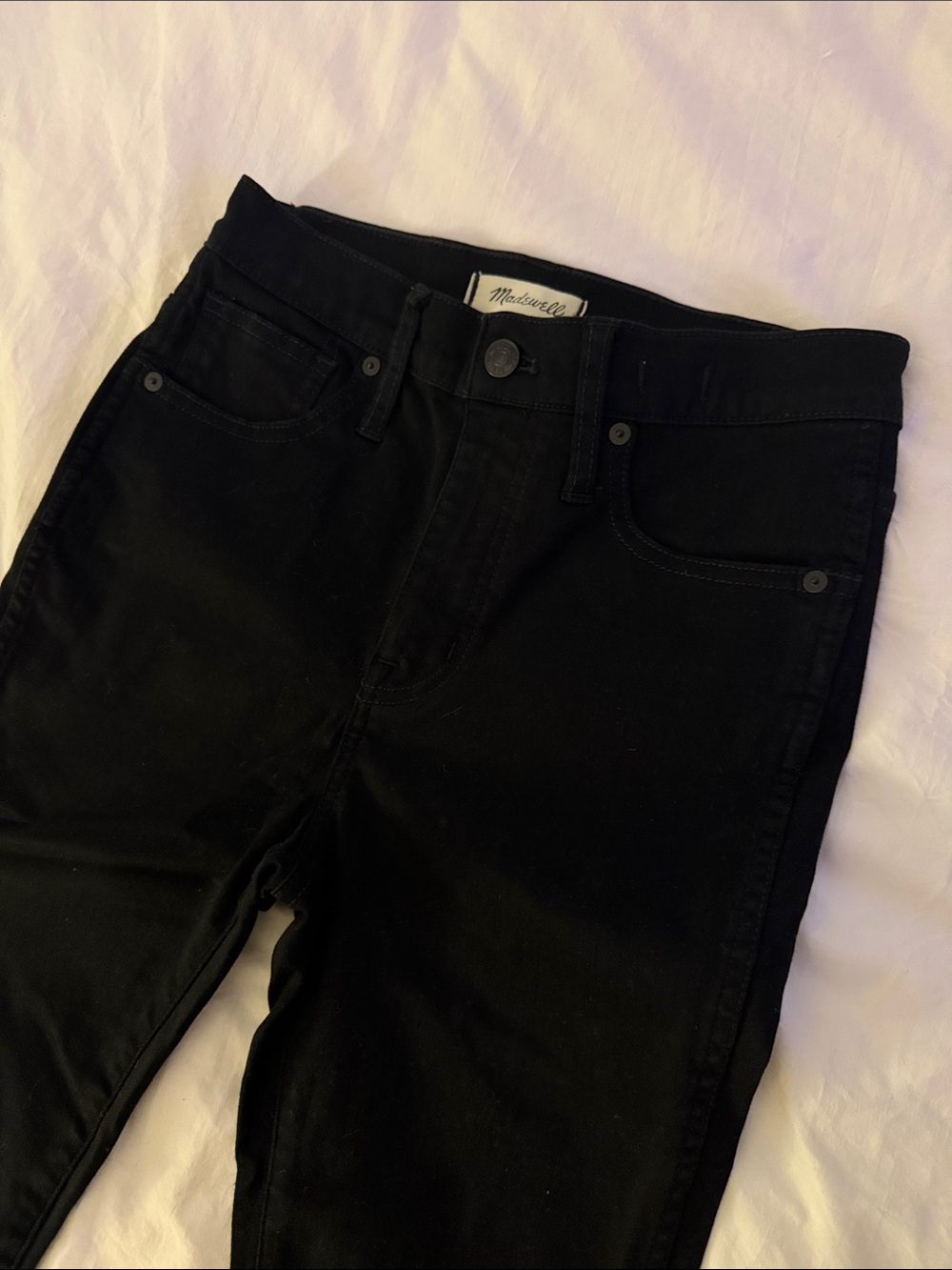 Madewell Black Skinny Jeans - Picture 5 of 11